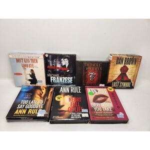 Audio Books Ann Rule, Allison Dubois, Michael Franzese, Thomas Harris, Dan Brown